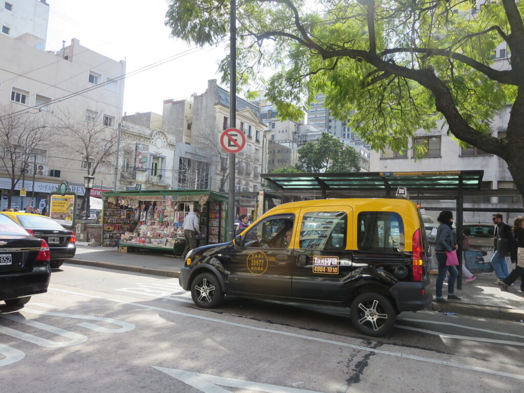 Buenos Aires taxis.