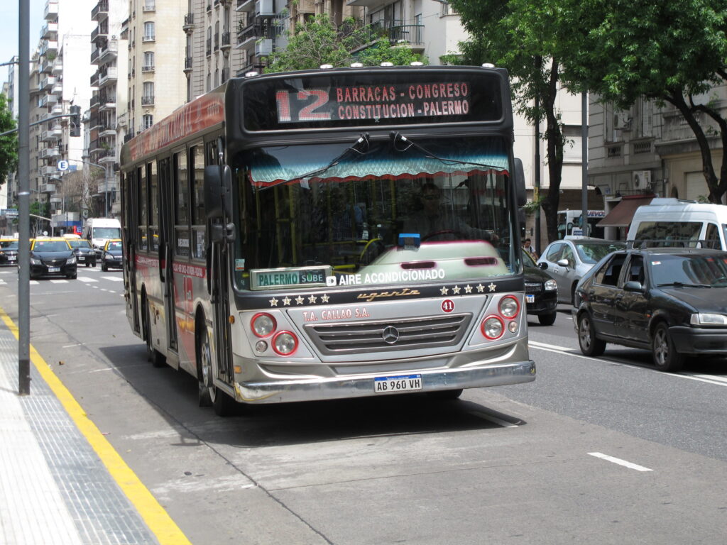 Buenos Aires buses system.