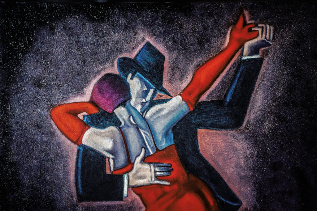 Tango is a form of active listening through the dance art.