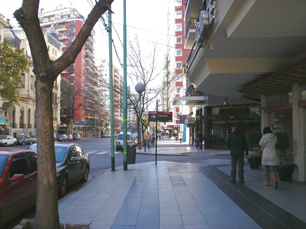 Caballito streets.