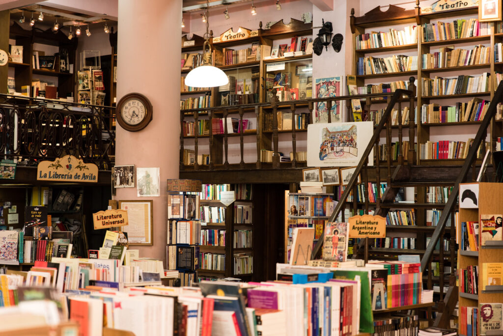 Bookstore in Buenos Aires.