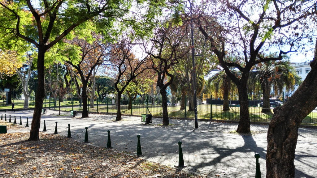 Parque Centenario, Caballito, Buenos Aires.