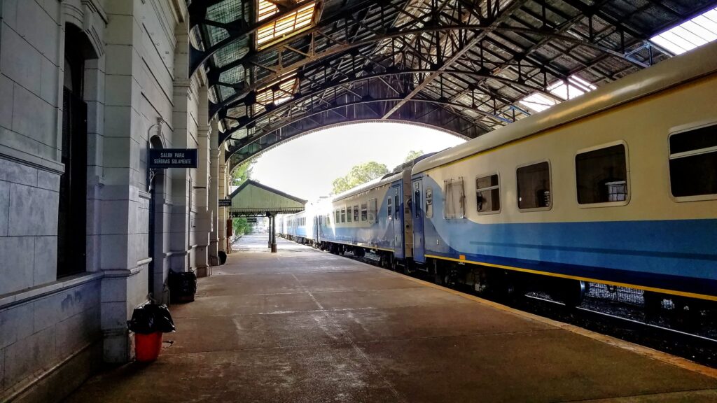 Bahía Blanca railway station.