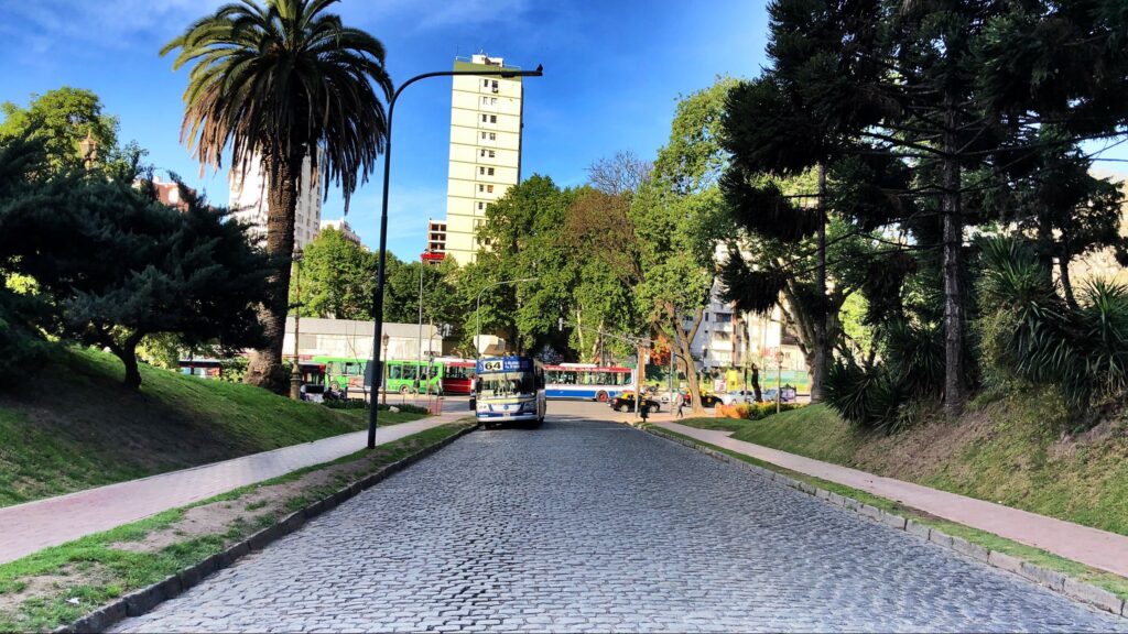 Barrancas de Belgrano, one of the most important green spaces in the neighborhood.