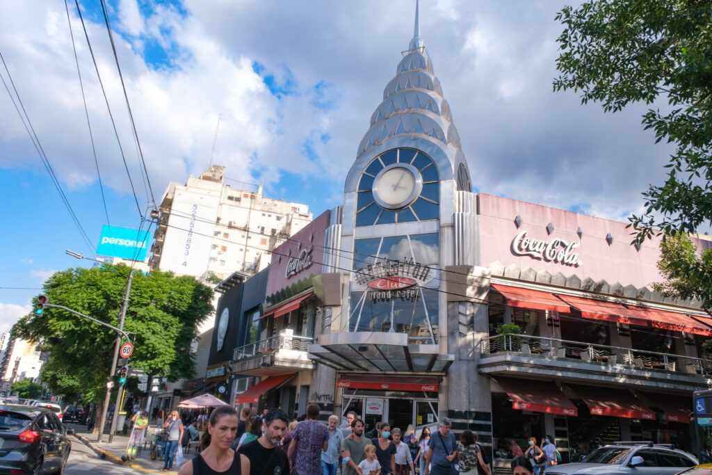 The corners of Belgrano are always very busy.