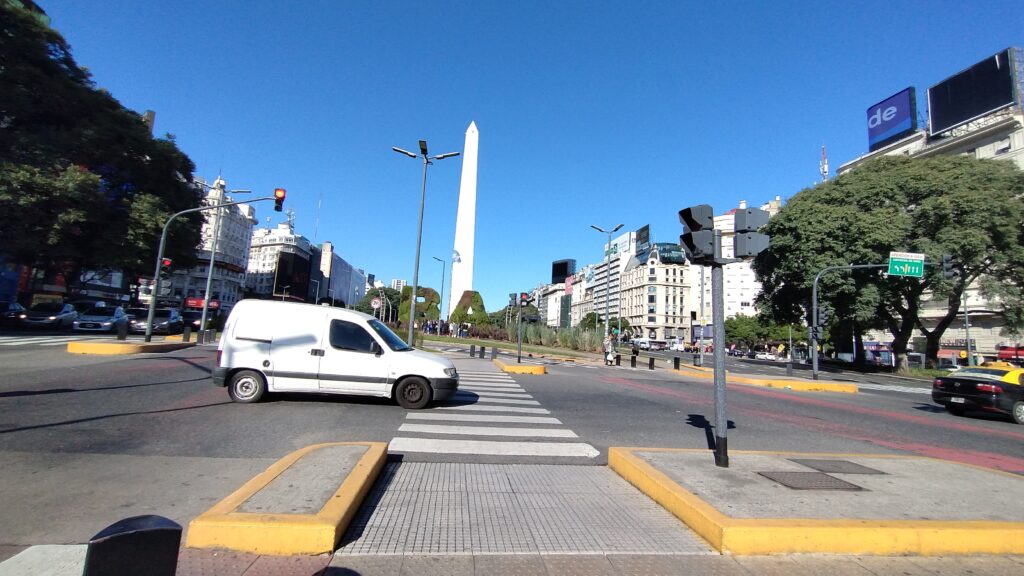 Crossing Outside the Pedestrian Crosswalks