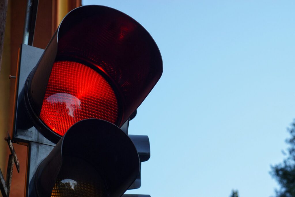 Crossing Traffic Lights on Red